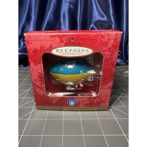 1997 Hallmark Keepsake Christmas Ornament Jacksonville Jaguars Blimp